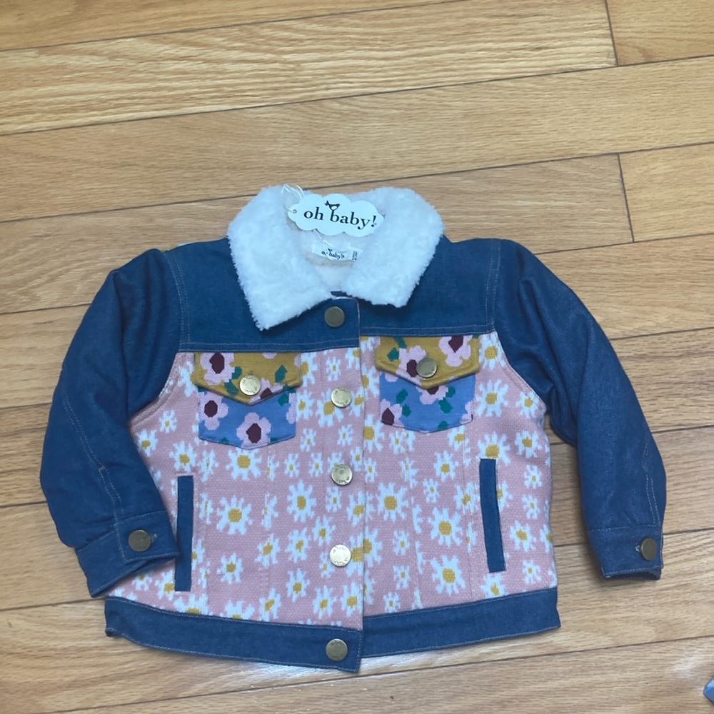 Pink and Blue Kids Jacket